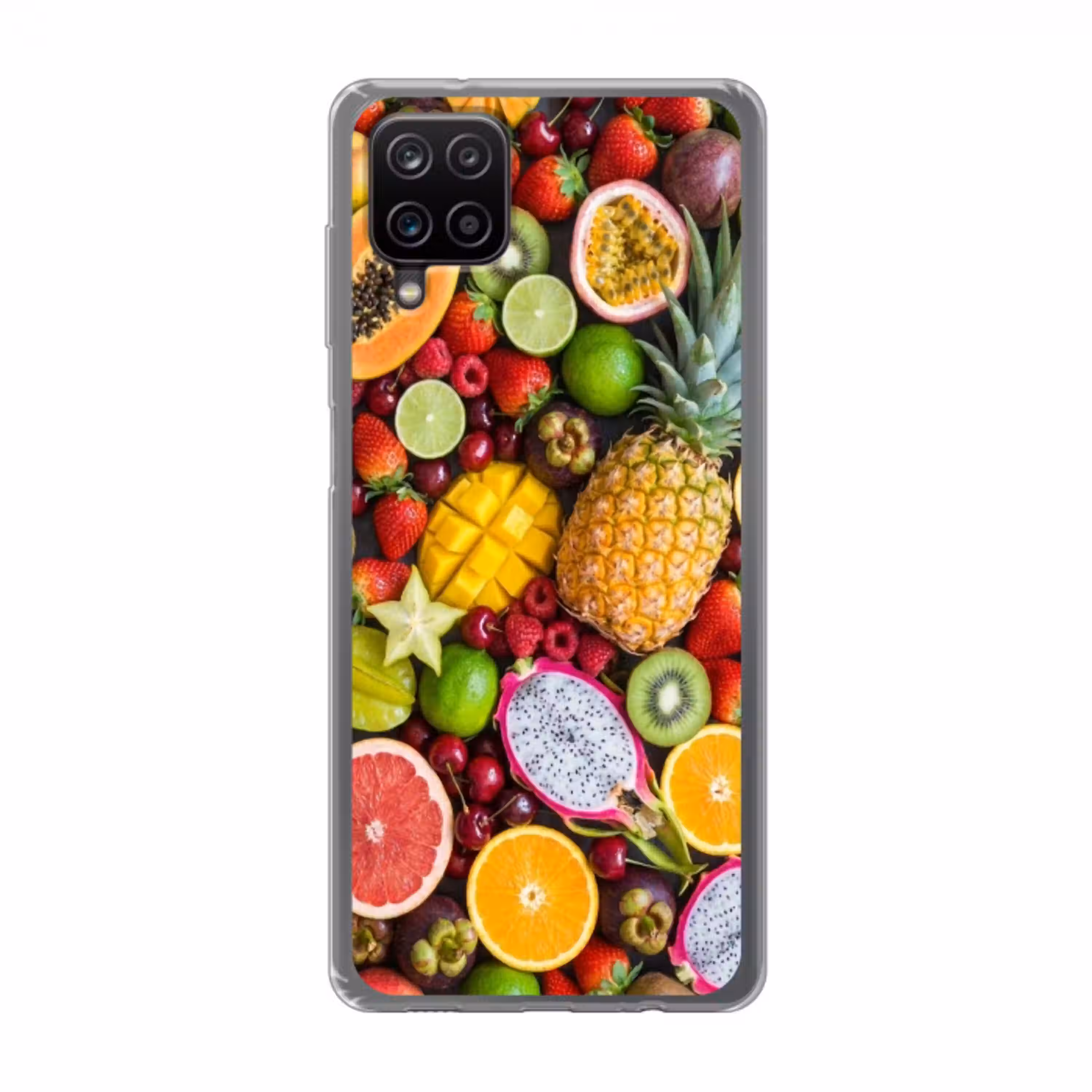 Fruit - Assortiment - Vers - Gezond - Kleurrijk Telefoonhoesje Samsung Galaxy A12 klein -3d