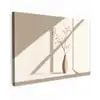 Vaas - Takken - Bessen - Minimalistisch Tuinposter op houten frame 2 cm dik klein -3d