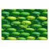 Limoenen - Druppels - Groen Placemat vinyl groot 368 -zzsfeer1_Kitchenyeah-website