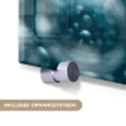 Luchtbellen - Dynamisch - Blauw plexiglas 5mm klein -zzsysteem_NL