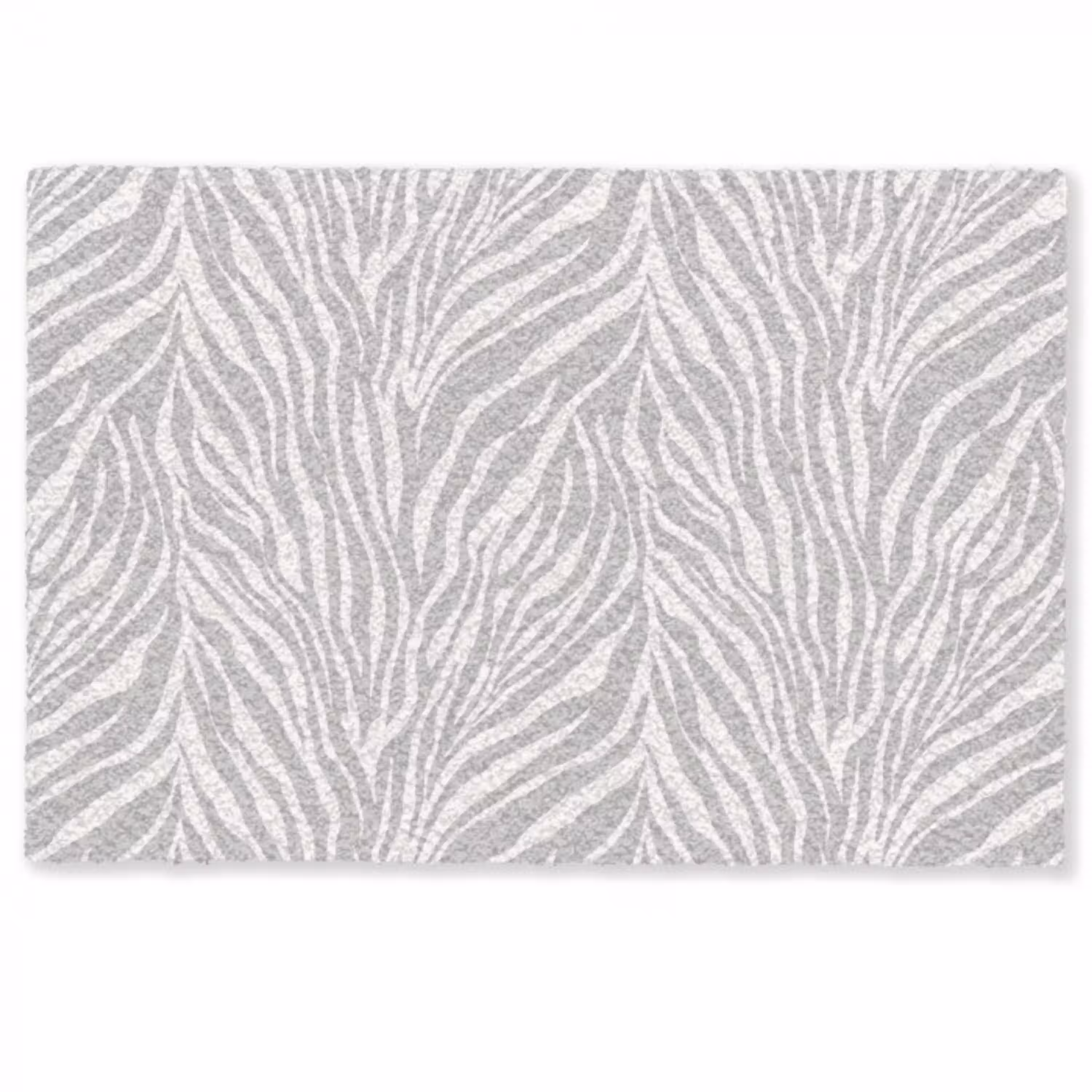 Zebra - Motief - Grijs Deurmat klein 898 -zkaufland3d