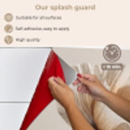 Bloem - Beige - Crème keuken achterwand spatscherm klein -spatscherm_EN