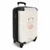 Ballerina kitten in beige kleuren NBS - Handbagage koffer - Volwassenen Unisex middel -productfoto_3d