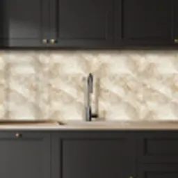 Lichtbeige - Onyx - Subtiel keuken achterwand 2 middel 871 -sfeer1