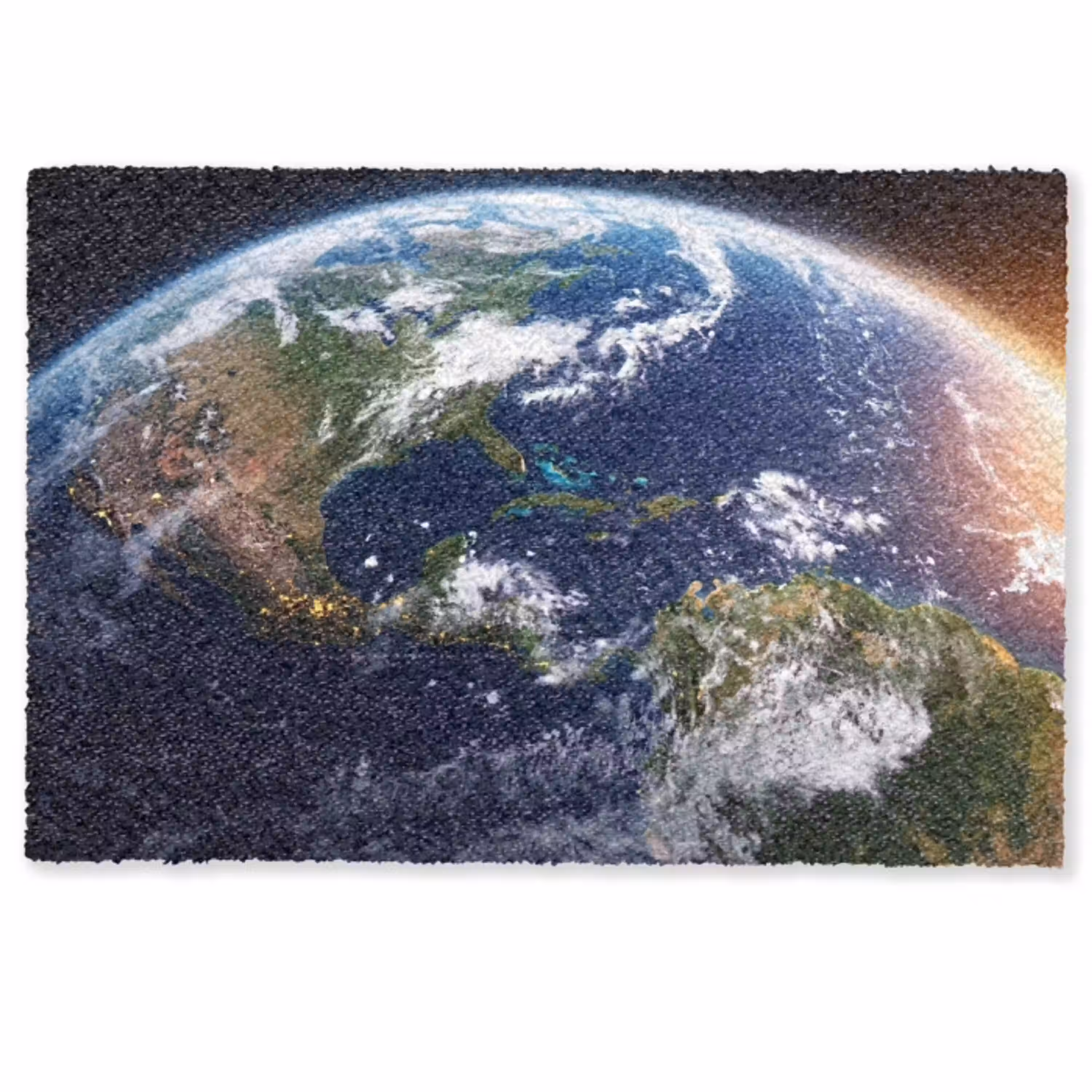 Planeet - Ruimte - Kosmos Deurmat klein -zkaufland3d