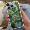 Brug - Hout - Vijver - Waterlelies Hoesje iPhone 16 Pro Max met koord klein -sfeer3