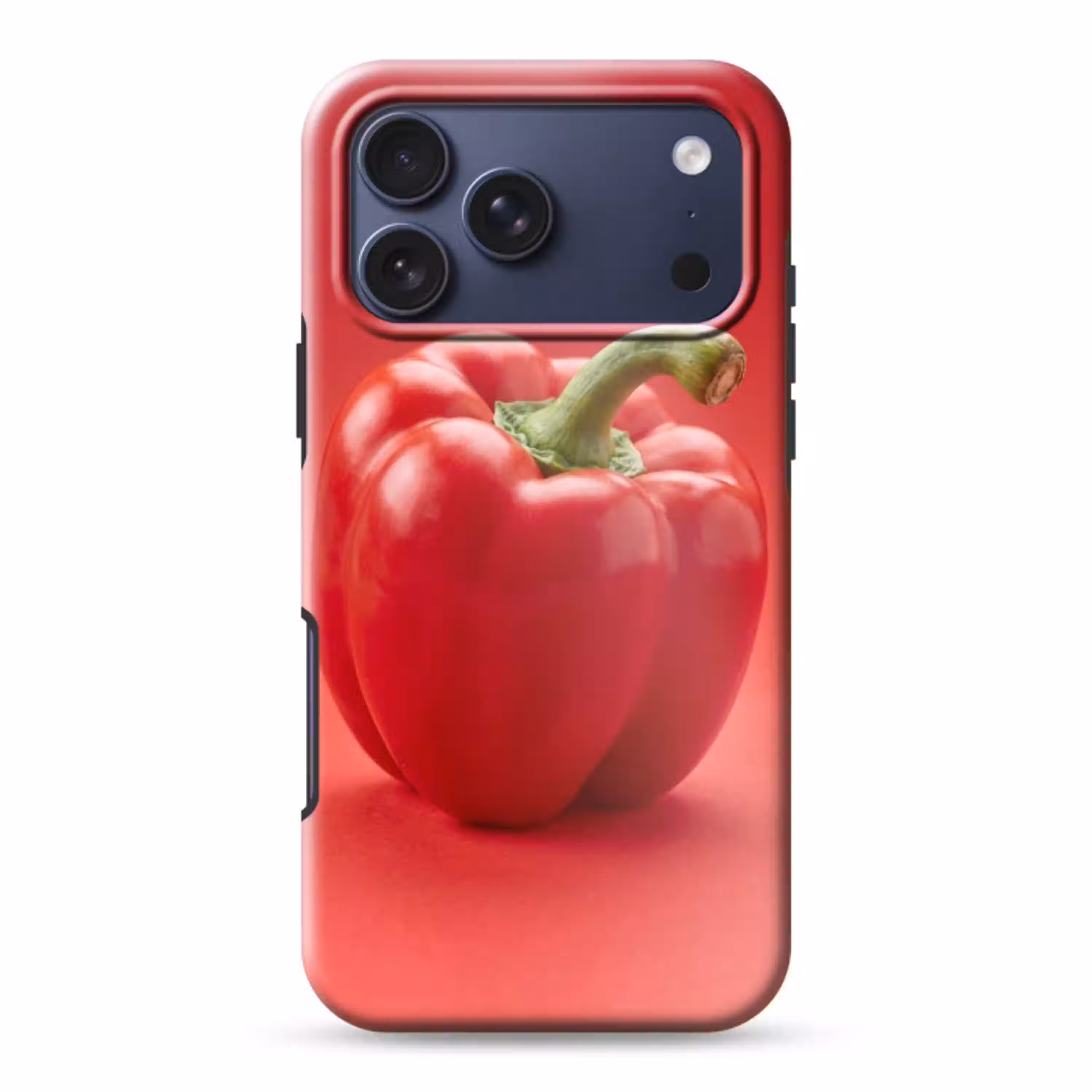Eten - Paprika - Rood Toughcase MagSafe Apple iPhone 17 Pro Max klein -3d