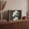 Modern - Vrouw - Hoed Light Box met batterij (Wandlamp) middel -sfeer2