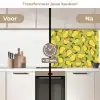 Peer - Fruit - Vintage - Patronen keuken achterwand 2 middel 871 -voor-na2_NL