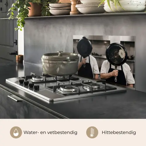 Koks - Koekenpannen - Keuken keuken achterwand spatscherm klein -usp_NL