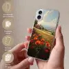 Klaprozen - Rood - Heuvels - Landschap Apple iPhone 16 Plus klein -sfeer3_NL