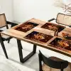 Appel - Taart - Warm - Eten Placemat vinyl groot -zzsfeer4_Kitchenyeah-website