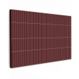 Lijnen - Patroon - Bordeaux canvas 2cm klein 34 -z3d