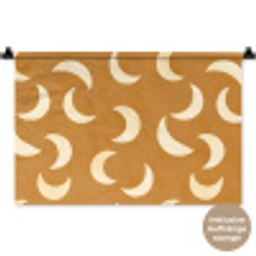 Manen - Patroon - Oker Wandkleed katoen klein 269 -t3d_DE