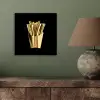 Friet - Goud - Chrome - Eten aluminium wit klein -sfeer2