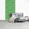 Peren - Groen - Roze fotobehang vinyl groot 64 -slaapkamer