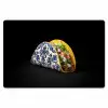 Taco - Vlees - Salade - Delftsblauw - Motief Placemat vinyl groot -zzsfeer1_Kitchenyeah-website