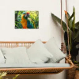 Ara in de Tropen tuinposter los doek klein -sfeer7
