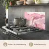 Goud - Marmer - Roze keuken achterwand spatscherm klein -usp_NL