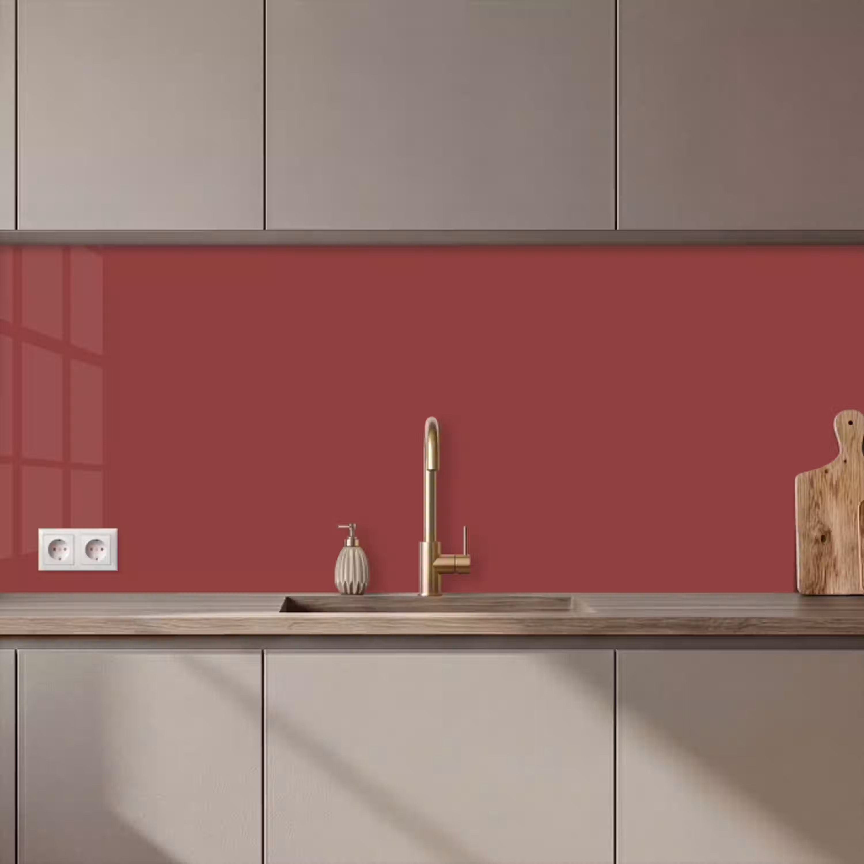 Barn - Antique - Rood keuken achterwand 2 middel 871 zz_3dshopping