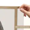 Paard - Dier - Pastel kleuren - Paarden Light Box met batterij (Wandlamp kind) middel -USP_websiteprintNL