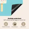 Ijsje - Stokje - Sprinkles - Lichtblauw Inductie beschermer vinyl 3mm middel -sfeer4