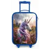 Lavendel lentehoorn Kinderkoffer - Blauw klein -zz3dotto