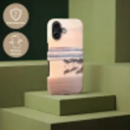 Zee - Vogels - Strand Toughcase MagSafe Apple iPhone 17 klein -USP_PrintM_NL