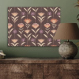 Elegant - Retro - Bruin PET vilt klein 837 -sfeer2