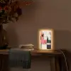 Roze - Abstract - Aesthetic - Modern - Vormen Light Box met kabel (Tafellamp) klein -sfeer4