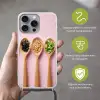 Ingrediënten - Lepels - Hout - Roze Hoesje iPhone 16 Pro Max met koord klein -sfeer2_NL