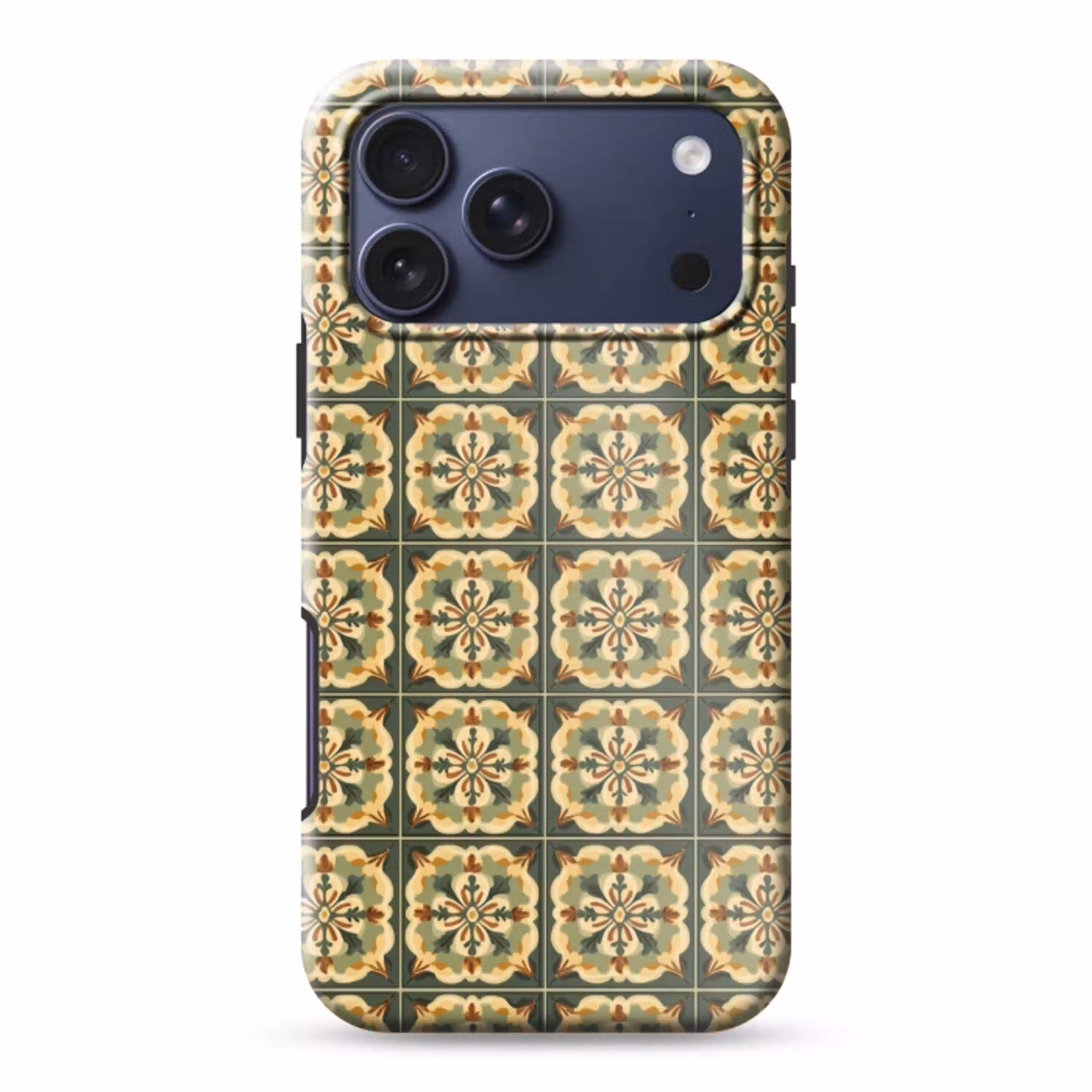 Ornament - Patroon - Groen Toughcase MagSafe Apple iPhone 17 Pro Max klein 1019 -3d