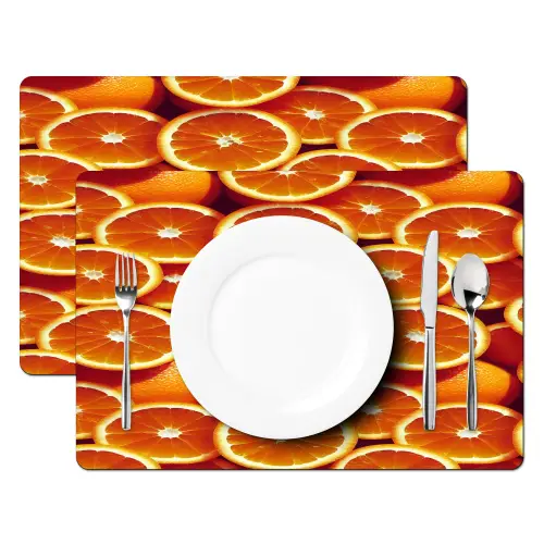Sinaasappels - Oranje - Gesneden Placemat vinyl groot 368 -zzsfeer2_Kitchenyeah-website