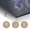 Tentakels - Kwal - Paars - Sprankeling plexiglas 5mm klein -sfeer2