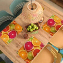Fruit - Kleurrijk - Close up Placemat vinyl groot -zzsfeer5_Kitchenyeah-website