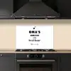 Quotes - Oma's zoals jij zijn kostbaar - Spreuken - Oma keuken achterwand spatscherm klein -sfeer1