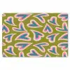 Groen - Retro - Hartjes - Patroon Placemat vinyl groot 368 -zzsfeer1_Kitchenyeah-website