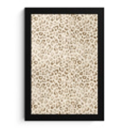 Luipaard - Klassiek - Beige fotolijst zwart zonder passe partout klein 224 -3d