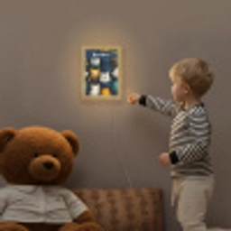 Dieren - Ruimtepakken - Sterren Light Box met kabel (Kinderlampje) klein -sfeer4a_kind