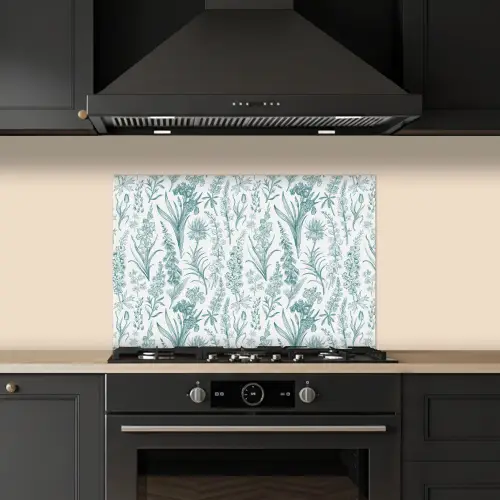 Lovely - Garden - Emerald keuken achterwand spatscherm klein 900 -sfeer1