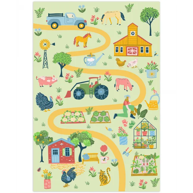 speelkleed-boerderij-6 Speelmat klein -3d