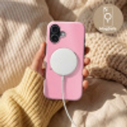 Tekstwolkje - BLAH BLAH BLAH - Roze Toughcase MagSafe Apple iPhone 17 klein -USP_MagsafeV