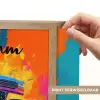 Monstertruck - Abstract - Verfspatten - Kleurrijk Light Box met batterij (Wandlamp kind) middel -USP_websiteprintNL