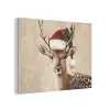 Kerst - Hert - Gewei - Rood PET vilt klein -3d