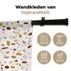 Terrazzo -  Patroon - Wit - Urban Wandkleed katoen klein 269 -sfeer2