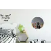 Pollepel - Kruiden - Specerijen - Industrieel Wandcirkel aluminium klein -kinderkamer