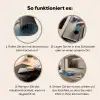 Kerstdorp - Kerst - Sneeuw - Winter Inductie beschermer vinyl 3mm middel -tsfeer9_DE