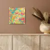 Geel - Roze - Blauw - Retro plexiglas 5mm klein -sfeer5