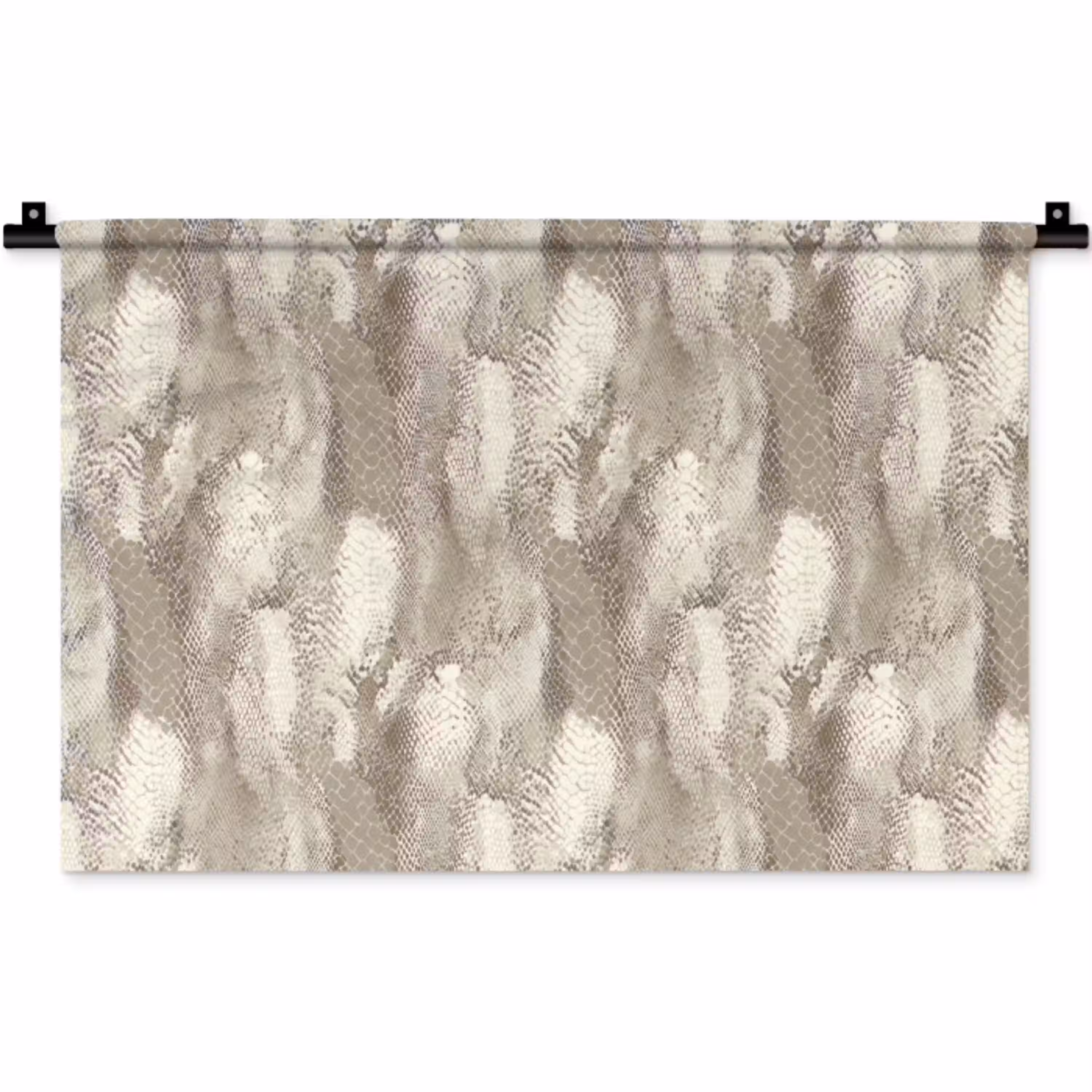 Slang - Textuur - Zand Wandkleed katoen klein 269 -zz3d