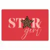 Star girl - Rood - Panter - Ster Placemat vinyl groot -zzsfeer1_Kitchenyeah-website